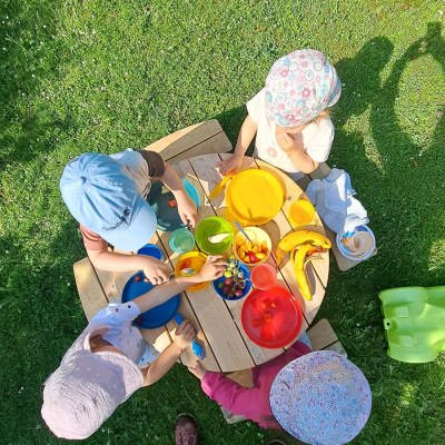 Obstpause im Garten